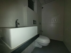 Bathroom in 1.5 BHK Apartment at Godrej Emerald, Ghodbunder Road – for Rent