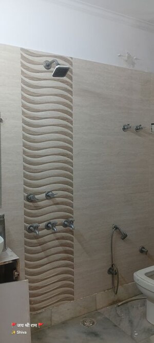 Bathroom in 2 BHK Builder Floor at Shakti Khand Iii – for Rent