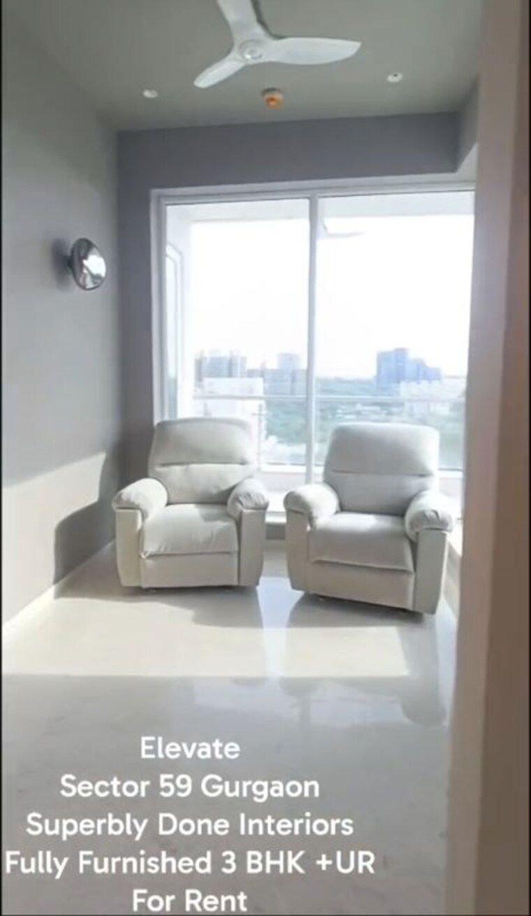 Living Room, conscient-hines-elevate 3 Bedroom 2095 Sq.Ft. Apartment In Sector 59 Gurgaon 10728873