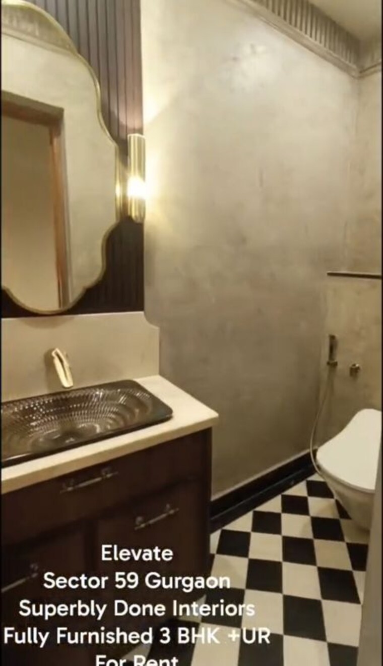 Attached Bathroom, conscient-hines-elevate 3 Bedroom 2095 Sq.Ft. Apartment In Sector 59 Gurgaon 10728873