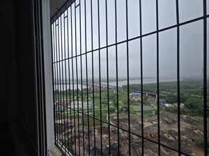 Balcony in 3 BHK Apartment at Dosti West County, Balkum Pada – for Rent