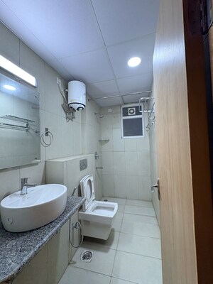 Bathroom in 4 BHK Builder Floor at SS Linden, Sector 84 – for Rent