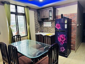 Dining area in 3 BHK Apartment at Jaya Nagar – for Rent