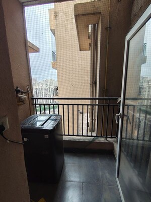 Balcony in 2 BHK Apartment at Exotica Dreamville, Sector 16c Greater Noida – for Rent