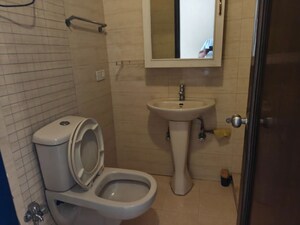 Bathroom in 3 BHK Builder Floor at Defence Colony – for Rent
