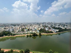 Swimming Pool in 3 BHK Apartment at Puravankara Elita Promenade, Jp Nagar – for Sale