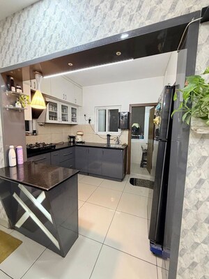 Kitchen in 3 BHK Apartment at Accurate Wind Chimes, Gachibowli – for Sale