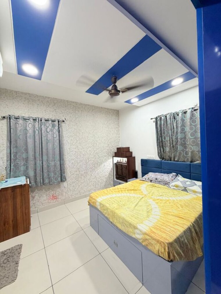 Bedroom, accurate-wind-chimes 3 Bedroom 1655 Sq.Ft. Apartment In Gachibowli Hyderabad 10728821