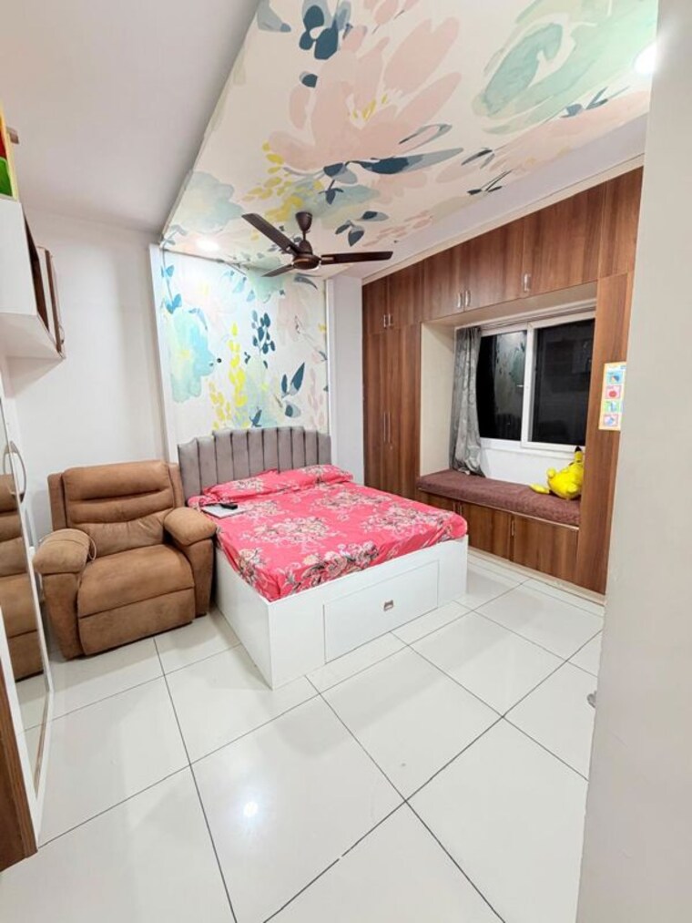 Bedroom, accurate-wind-chimes 3 Bedroom 1655 Sq.Ft. Apartment In Gachibowli Hyderabad 10728821