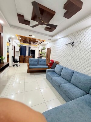 Living Room in 3 BHK Apartment at Accurate Wind Chimes, Gachibowli – for Sale