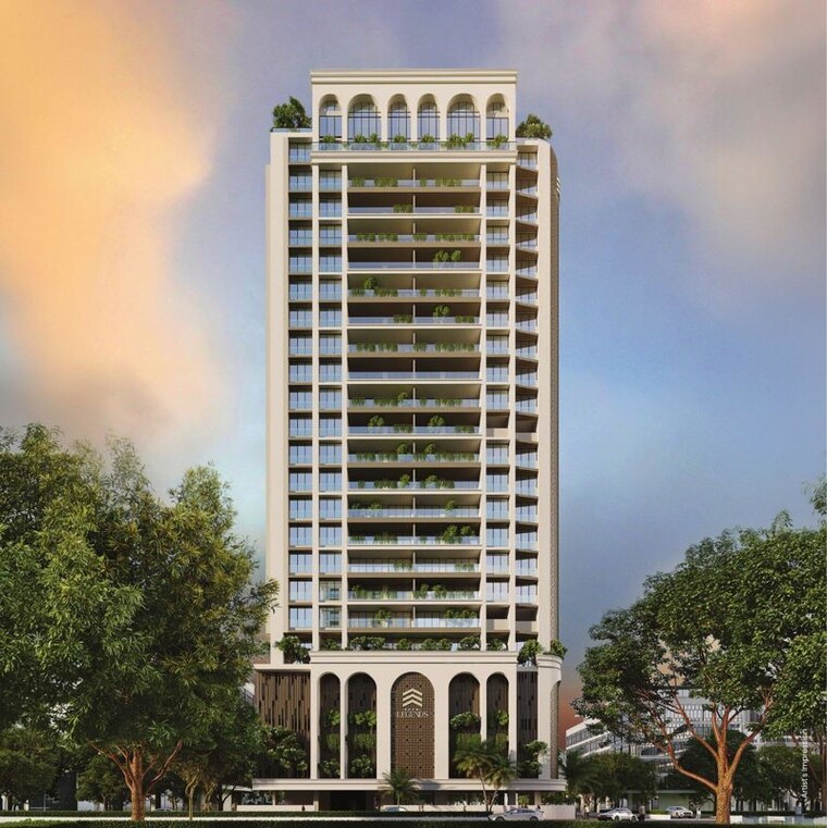 Exterior View, agami-pavillion 3 Bedroom 1307 Sq.Ft. Apartment In Bandra East Mumbai 10728975