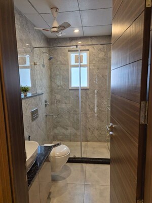 Bathroom in 3 BHK Apartment at Raj One Good Earth, Sector 71 – for Rent