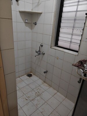 Bathroom in 1 BHK Apartment at Indraprastha Estate Kandivali, Kandivali East – for Rent