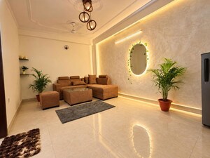 Living Room in 1 BHK Apartment at Saket – for Rent