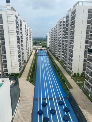 3 BHK Apartment – Exterior View View at Central Park Flower Valley Aqua Front Towers, Sohna Sector 33 - for Rent