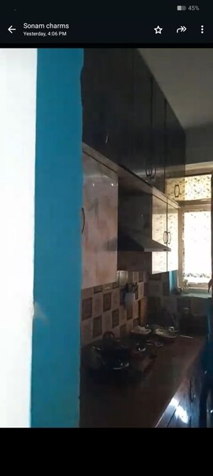 Kitchen in 3 BHK Apartment at Uninav Heights Phase I, Raj Nagar Extension – for Sale