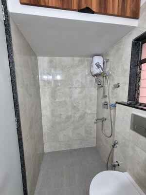 Bathroom in 2 BHK Apartment at Evershine Amavi 303 Phase 2, Virar West – for Rent