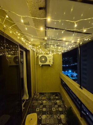 Balcony in 2 BHK Apartment at Evershine Amavi 303 Phase 2, Virar West – for Rent