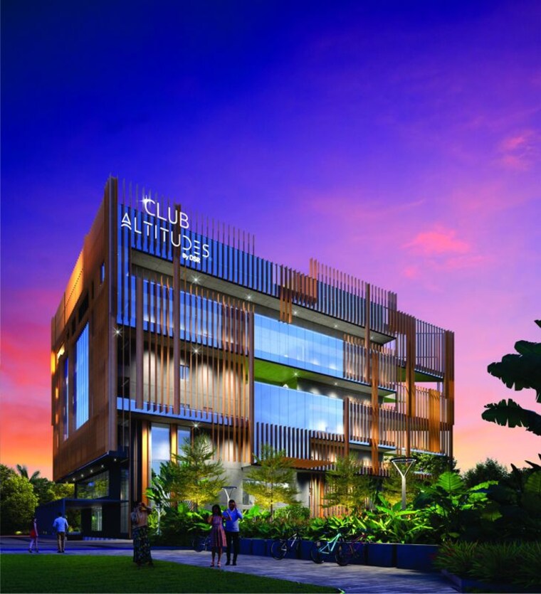 Exterior View, dsr-altitudes 3 Bedroom 2277 Sq.Ft. Apartment In Osman Nagar Hyderabad 10729122