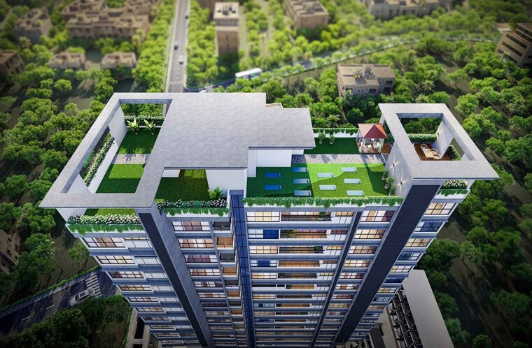Exterior View, dp-force-tower 2.5 Bedroom 932 Sq.Ft. Apartment In Baner Pune 10729144