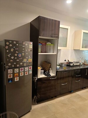 Kitchen in 2 BHK Builder Floor at Saket – for Rent