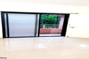 Balcony in 1 BHK Apartment at Akash Pooja Garden, Wadegaon – for Rent