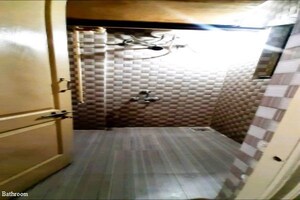 Bathroom in 1 BHK Apartment at Akash Pooja Garden, Wadegaon – for Rent