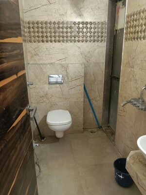 Bathroom in 3 BHK Apartment at VR Bhoomi Acres F Wing, Ghodbunder Road – for Rent