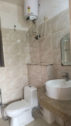 Bathroom in 3 BHK Builder Floor at Vipul World Floors, Sector 48 – for Rent