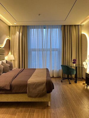 Living Room in 1 BHK Apartment at AIPL Joy Street, Sector 66 – for Rent