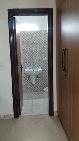 Bathroom in 3 BHK Apartment at Amrapali Enchante, Tech Zone 4 Greater Noida – for Rent