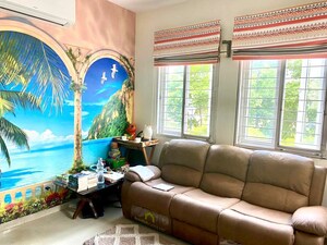 Living Room in 4 BHK Apartment at Emaar MGF Emerald Hills, Sector 65 – for Rent
