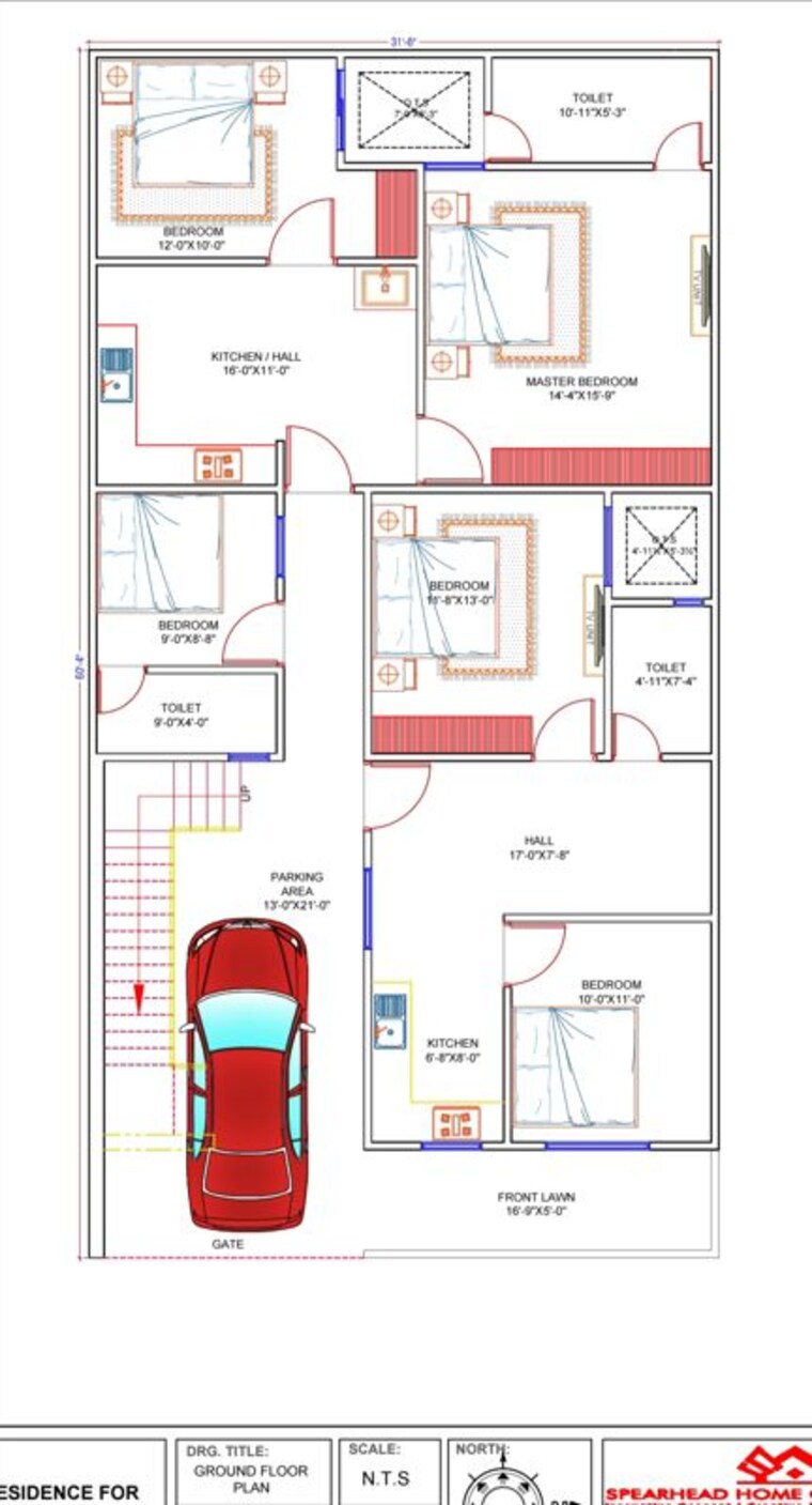 Floor Plan, gomti nagar 6+ Bedroom 4500 Sq.Ft. Villa In Gomti Nagar Lucknow 10729241