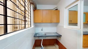 Kitchen in 3 BHK Apartment at Shriram Sameeksha, Jalahalli – for Sale