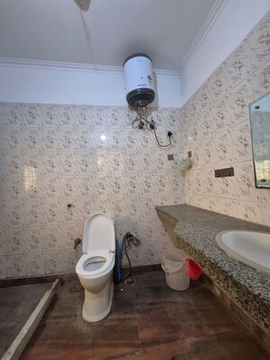 Bathroom in 2 BHK Builder Floor at Neb Sarai – for Rent