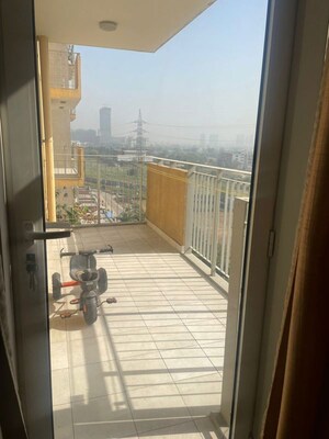 Balcony in 2 BHK Apartment at Ireo The Corridors, Sector 67a – for Rent
