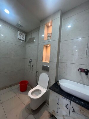Bathroom in 3 BHK Builder Floor at Dwarka – for Rent