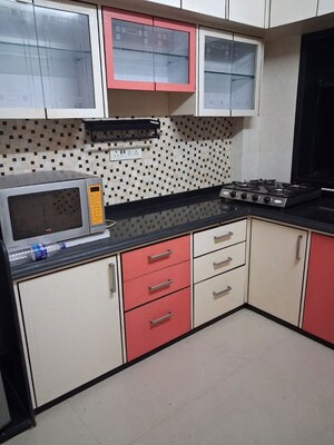 Kitchen in 1.5 BHK Apartment at Arvind Nagar Chs, Santacruz East – for Rent