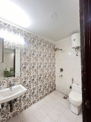 Bathroom in 2 BHK Apartment at Panchsheel Vihar – for Rent