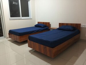 Bedroom in  Pg at Dosti West County Phase 2 Dosti Cedar, Balkum Pada – for Rent