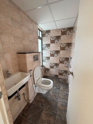 Bathroom in 2 BHK Apartment at Mahindra Happinest Tathawade Phase 1, Tathawade – for Rent