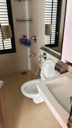 Bathroom in 2.5 BHK Apartment at Runwal Anthurium, Mulund West – for Rent