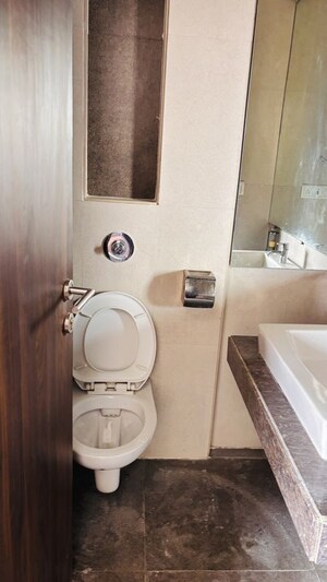Bathroom in 2.5 BHK Apartment at Runwal Anthurium, Mulund West – for Rent