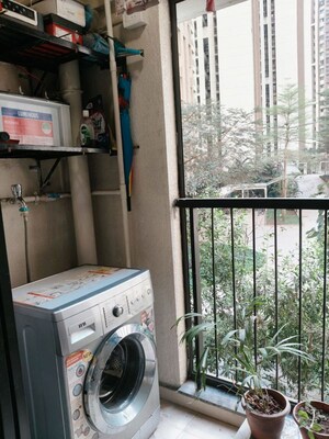 Balcony in 2 BHK Apartment at Lodha Splendora River View, Ghodbunder Road – for Rent
