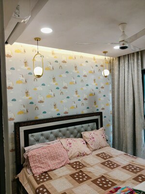 Bedroom in 2 BHK Apartment at Lodha Splendora River View, Ghodbunder Road – for Rent