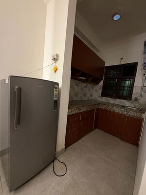 Kitchen in 1 BHK Builder Floor at Saket – for Rent