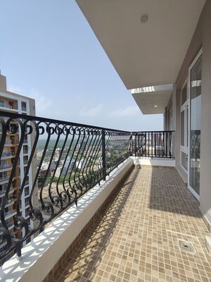 Balcony in 2 BHK Apartment at Omaxe Hazratganj Residency, Gomti Nagar – for Sale
