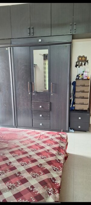 Bedroom in 2 BHK Apartment at Nandan Inspera, Wakad – for Rent
