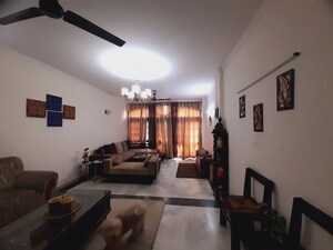 Living Room in 3 BHK Builder Floor at Greater Kailash I – for Rent