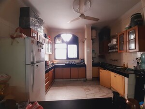 Kitchen in 3 BHK Builder Floor at Greater Kailash I – for Rent